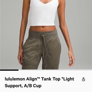 Lululemon align tank white